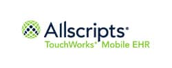 Allscripts, an EHR company that has multiple solutions. This one is Allscripts TouchWorks.