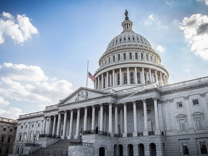 The Capitol building, representing the location of the DC health information exchange and its EHR connectivity initiative.