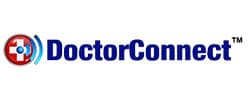 The logo for Adtel Corporation’s healthcare solution, DoctorConnect. Smartlink helps integrate DoctorConnect with electronic health records in physician practices.