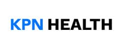 The logo for KPN Health, a company with a SaaS solution that extracting, standardizing and aggregating data for its ACOs, hospital systems, and integrated delivery networks.